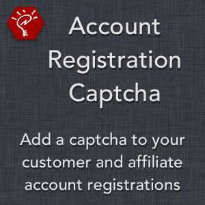 Account Registration Captcha