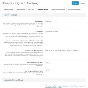 Braintree Payment Gateway Pro