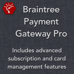 Braintree Payment Gateway Pro