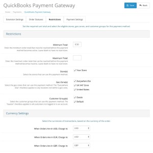 QuickBooks Payment Gateway
